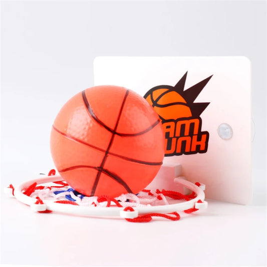 Indoor Basketball Hoop Sports Fan Backboards For Kids Boys Girls Door Room Suction Cup Basketball Hoop Mini Hoop With 1 Ball Toy