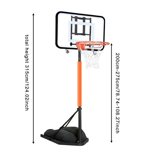 Foldable Basketball Hoop Sports Equipment, Folding, Basketball Goal System,