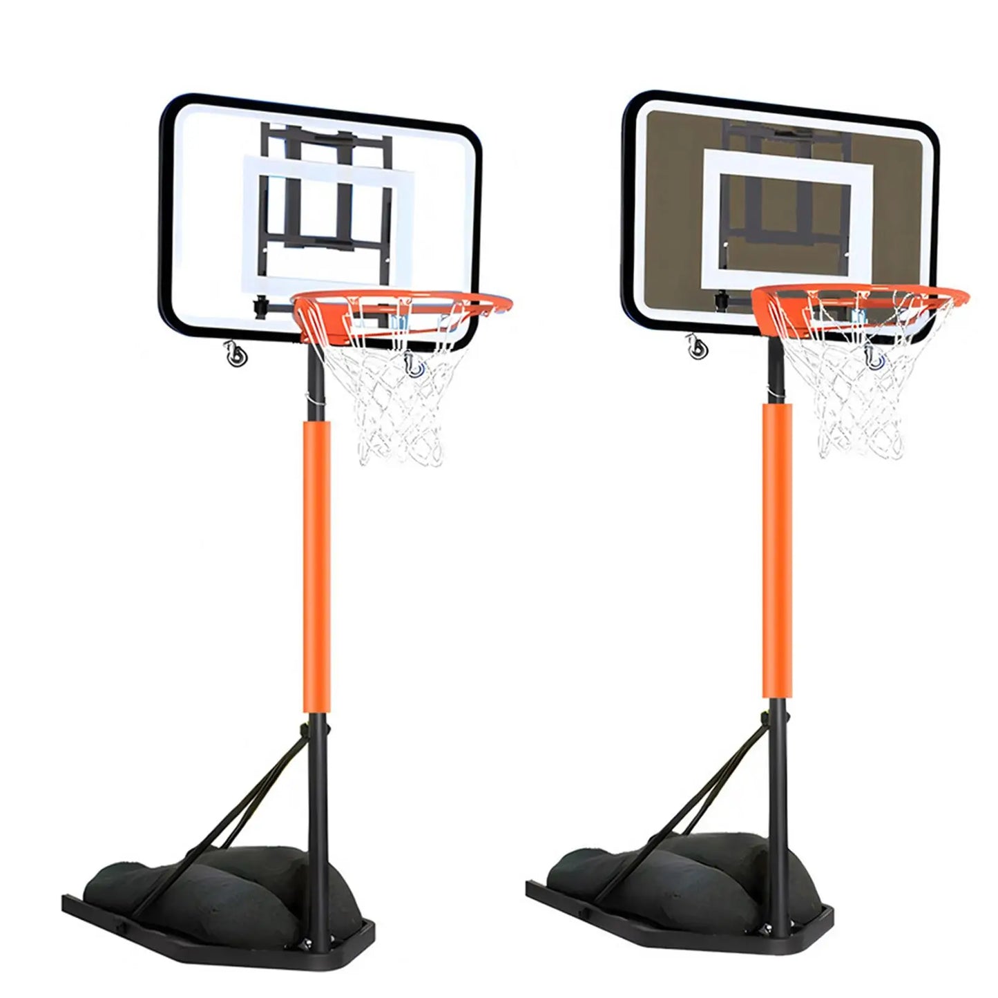 Foldable Basketball Hoop Sports Equipment, Folding, Basketball Goal System,